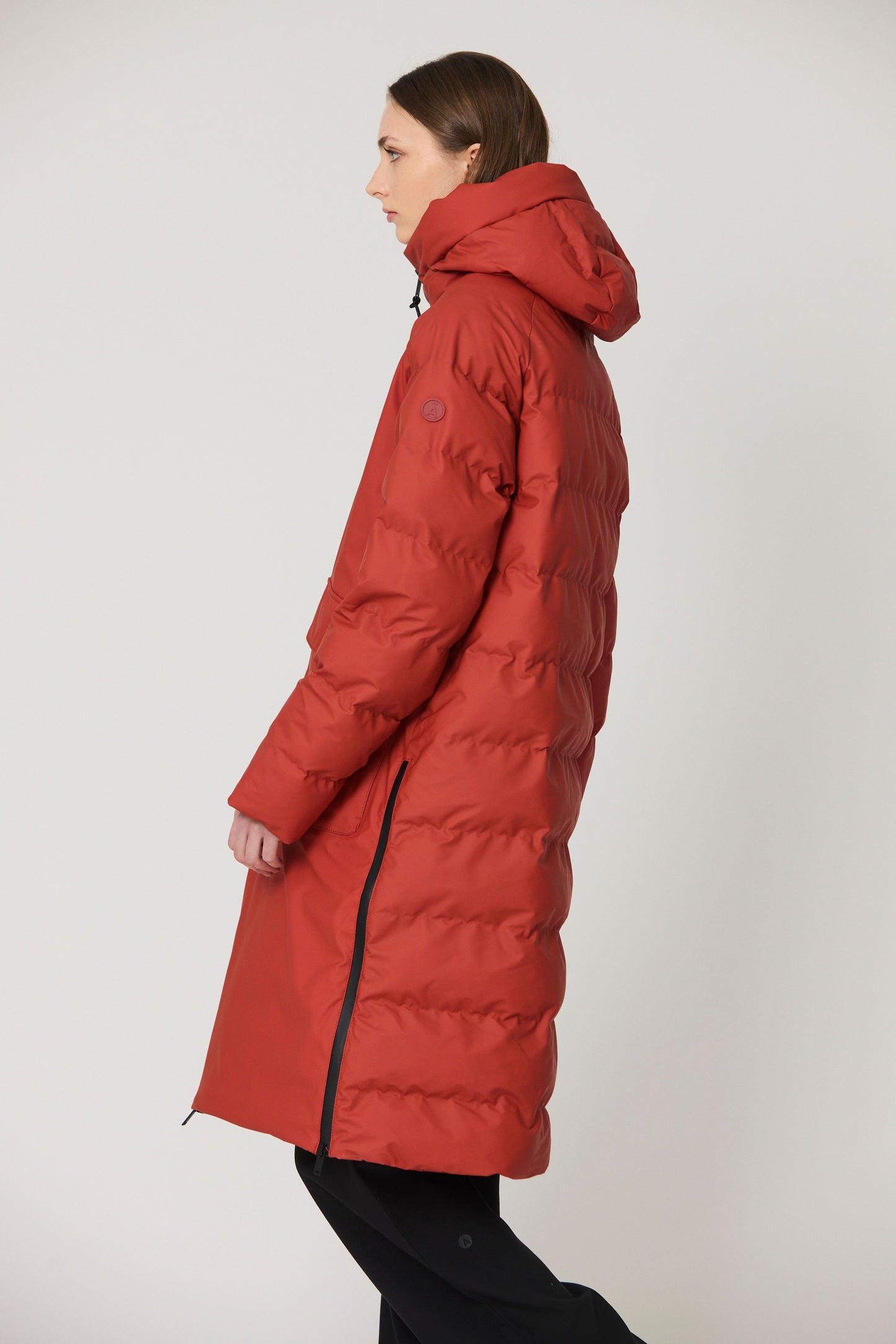 Rime Red Ochre Raincoat