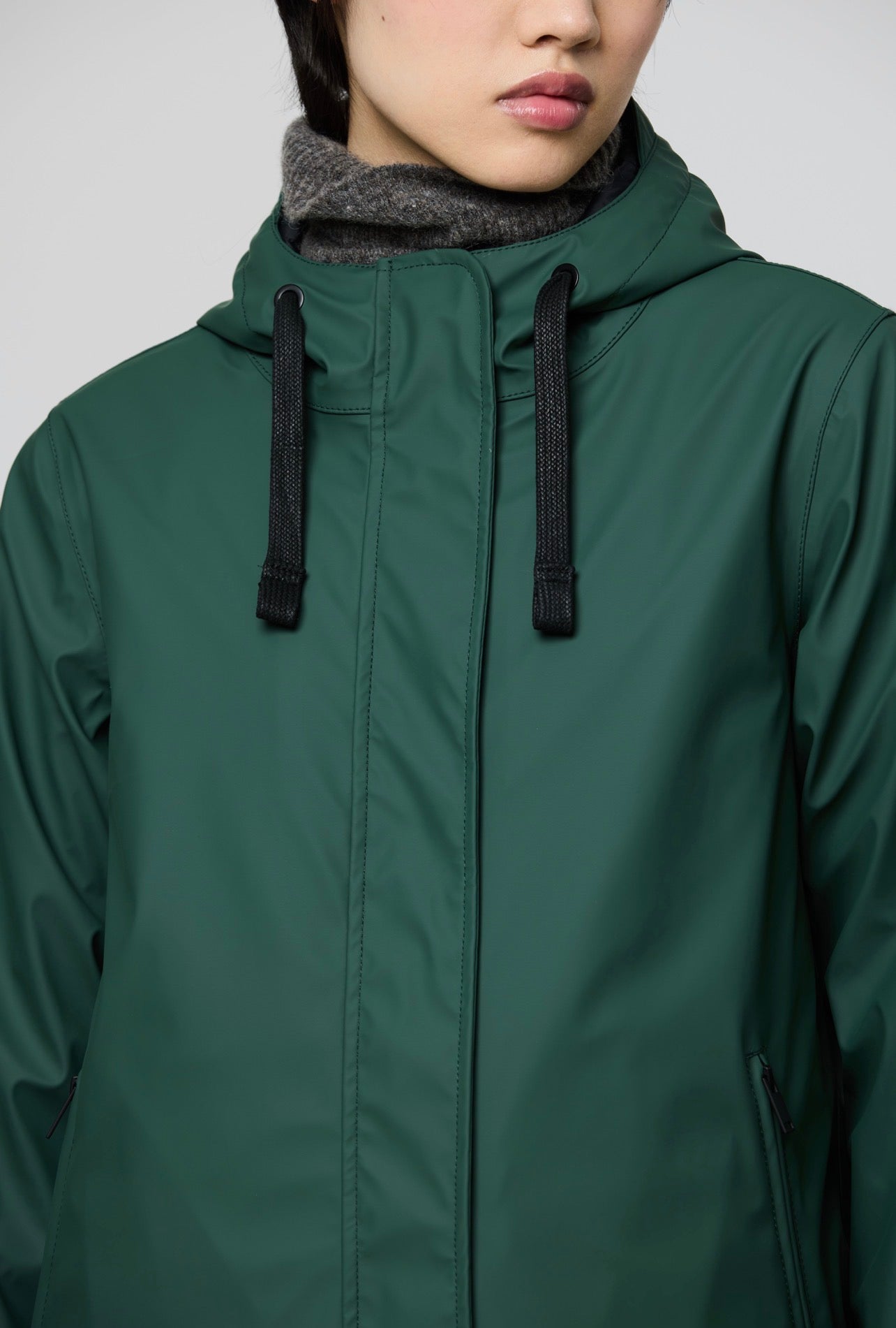 Snow Garden Topiary Rainjacket