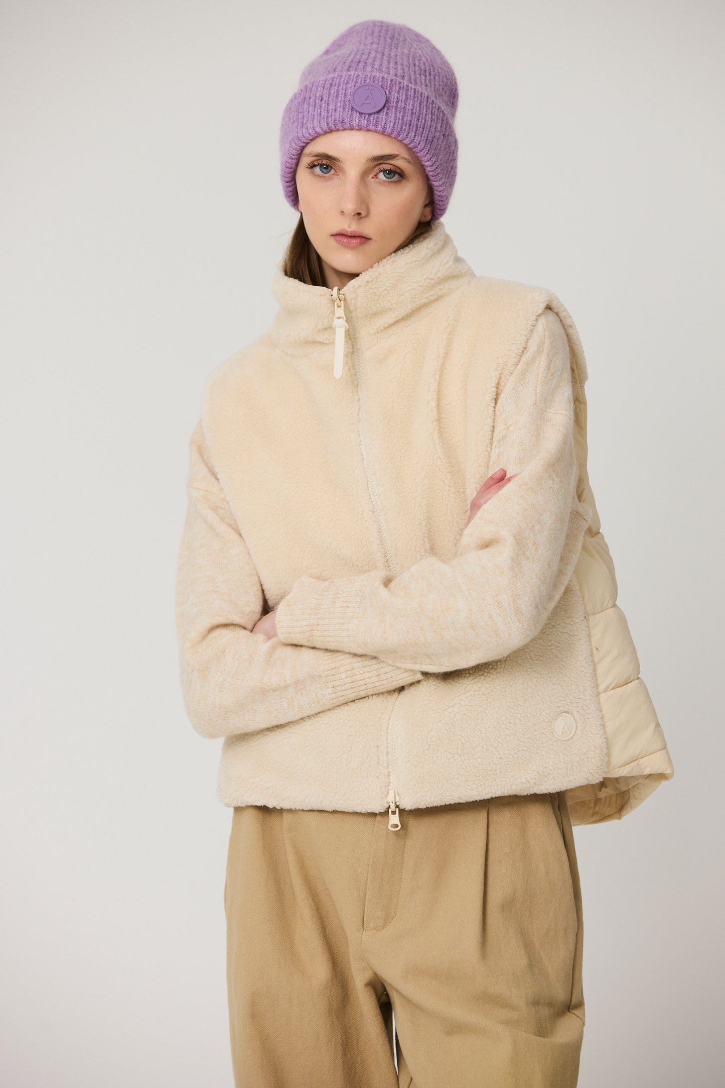 Sleeveless Sandshell Jacket