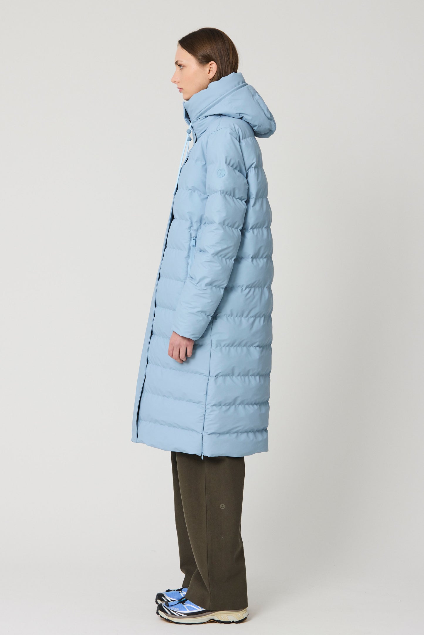 Glaze Ashley Blue Raincoat
