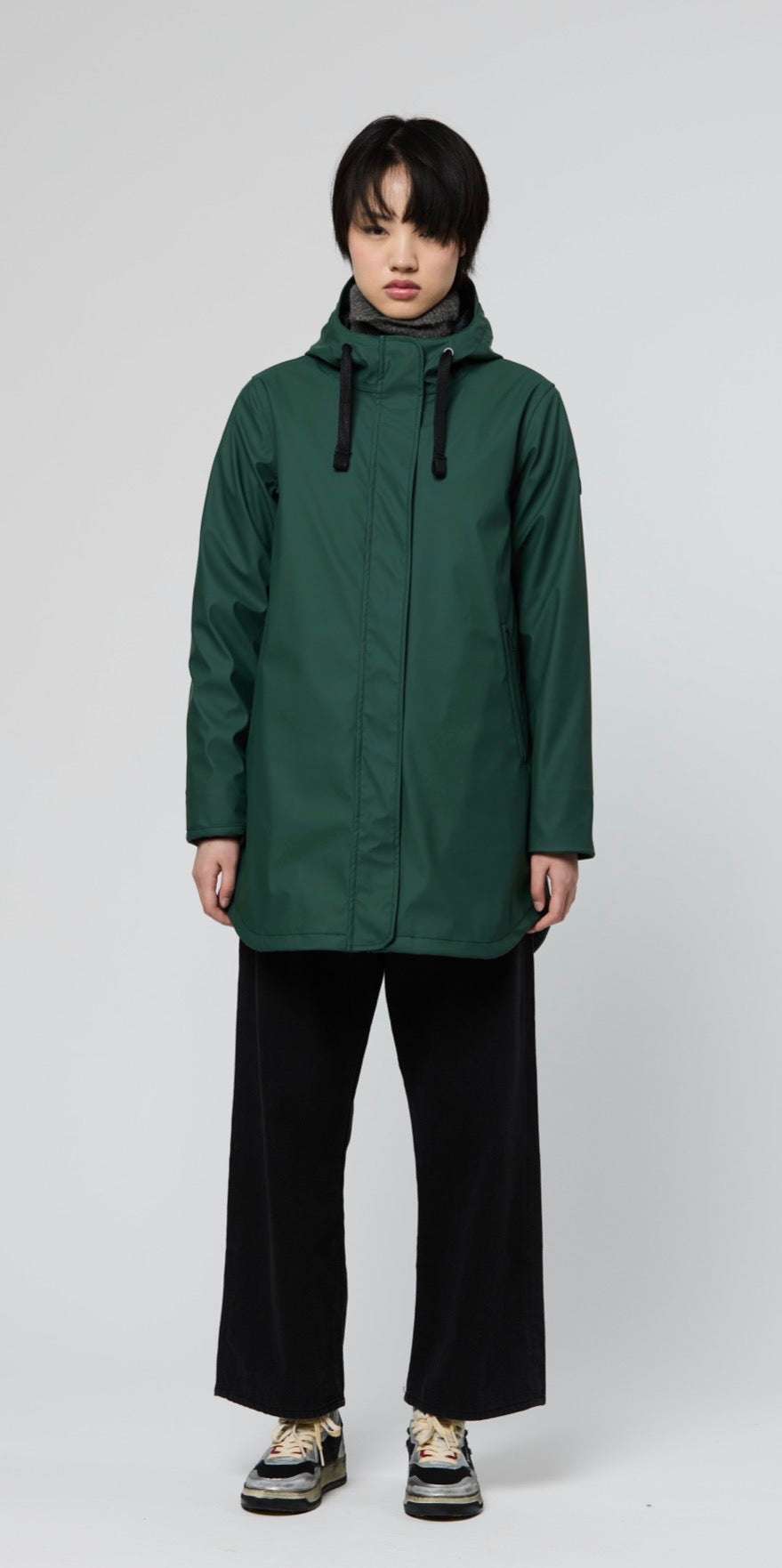 Snow Garden Topiary Rainjacket
