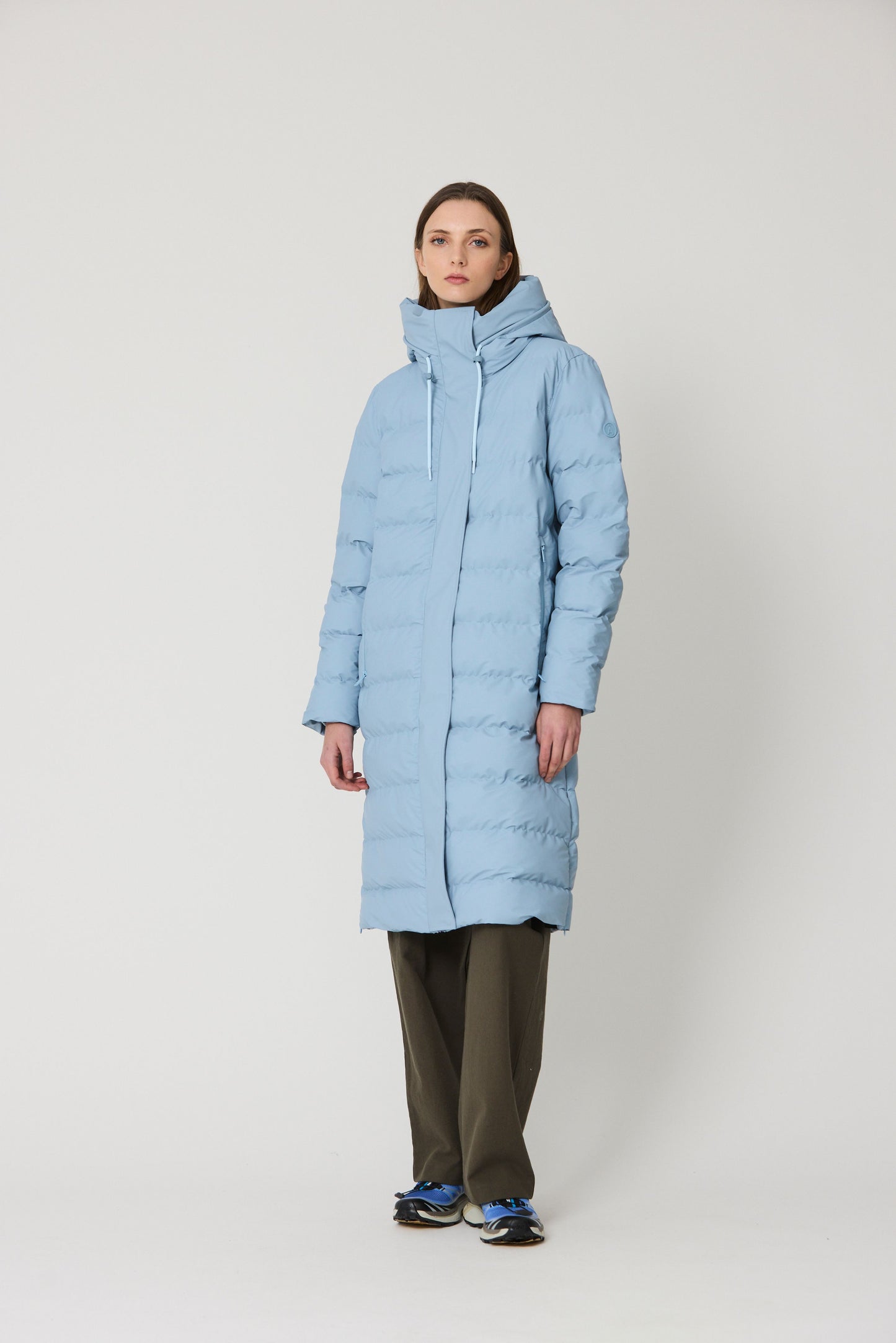 Glaze Ashley Blue Raincoat