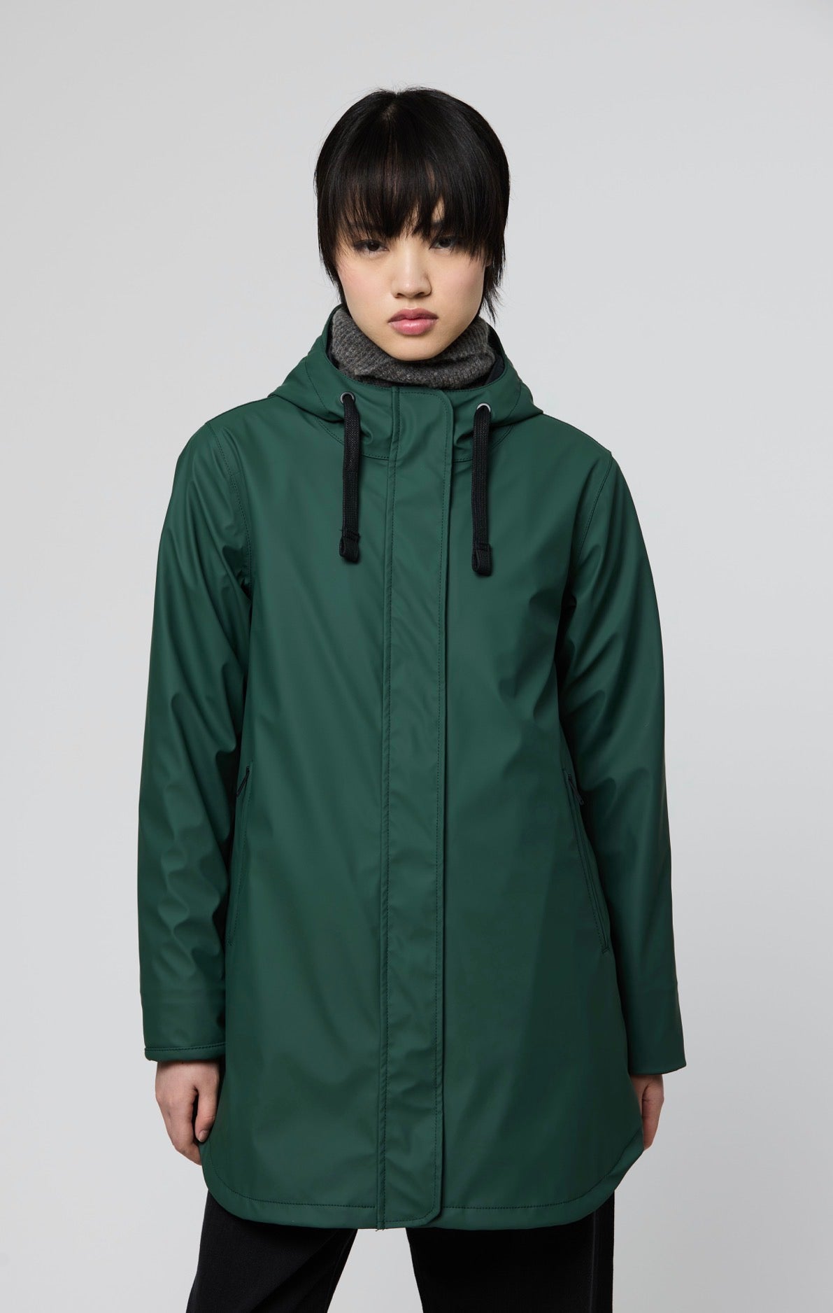 Snow Garden Topiary Rainjacket