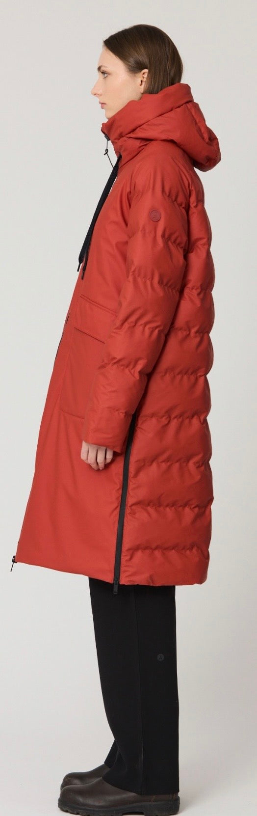 Rime Red Ochre Raincoat