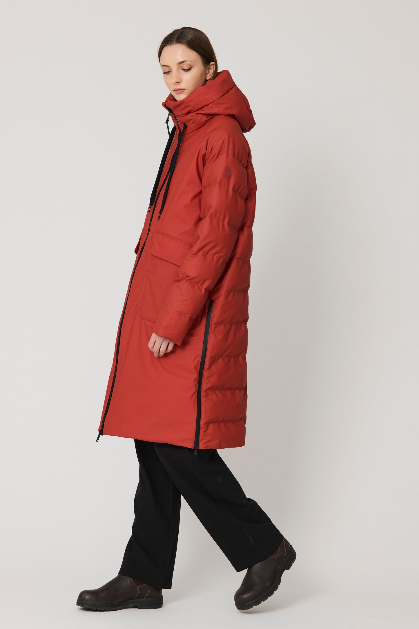Rime Red Ochre Raincoat