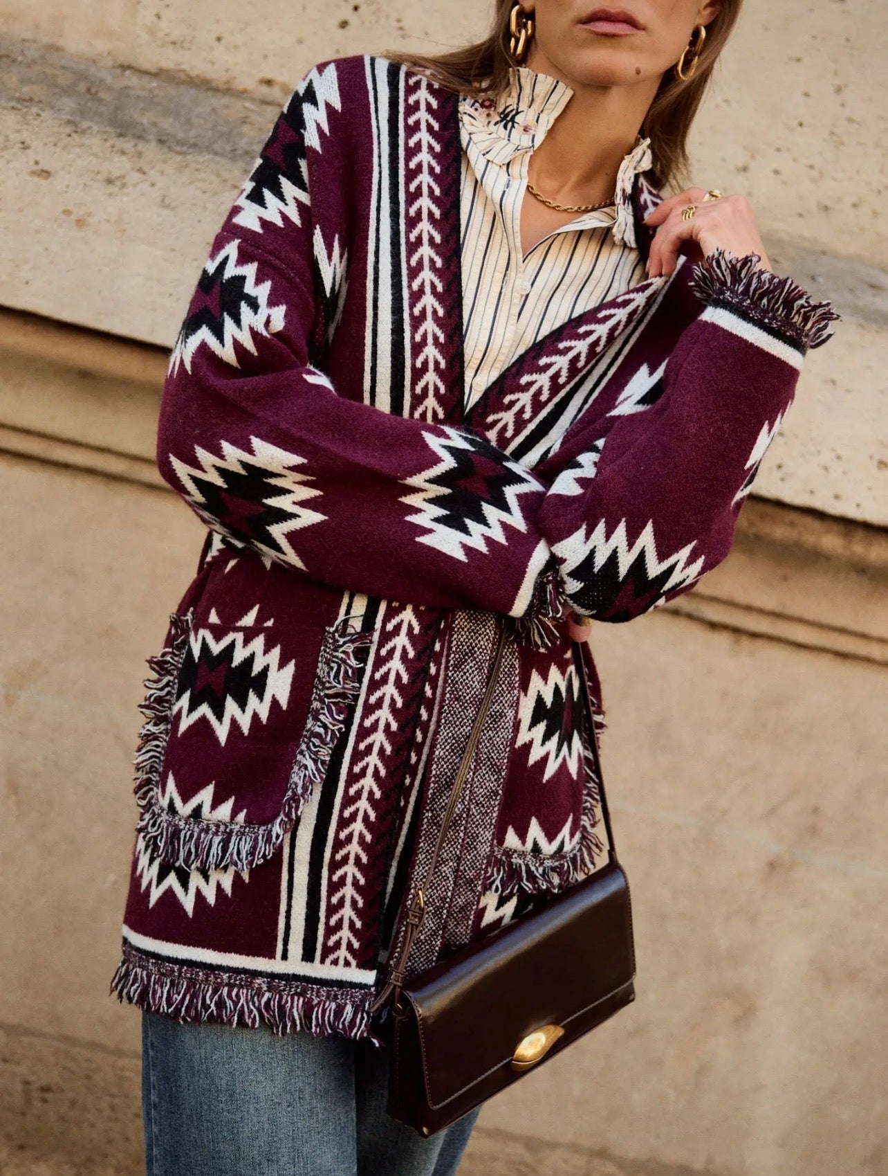 Lily Printed Cardigan