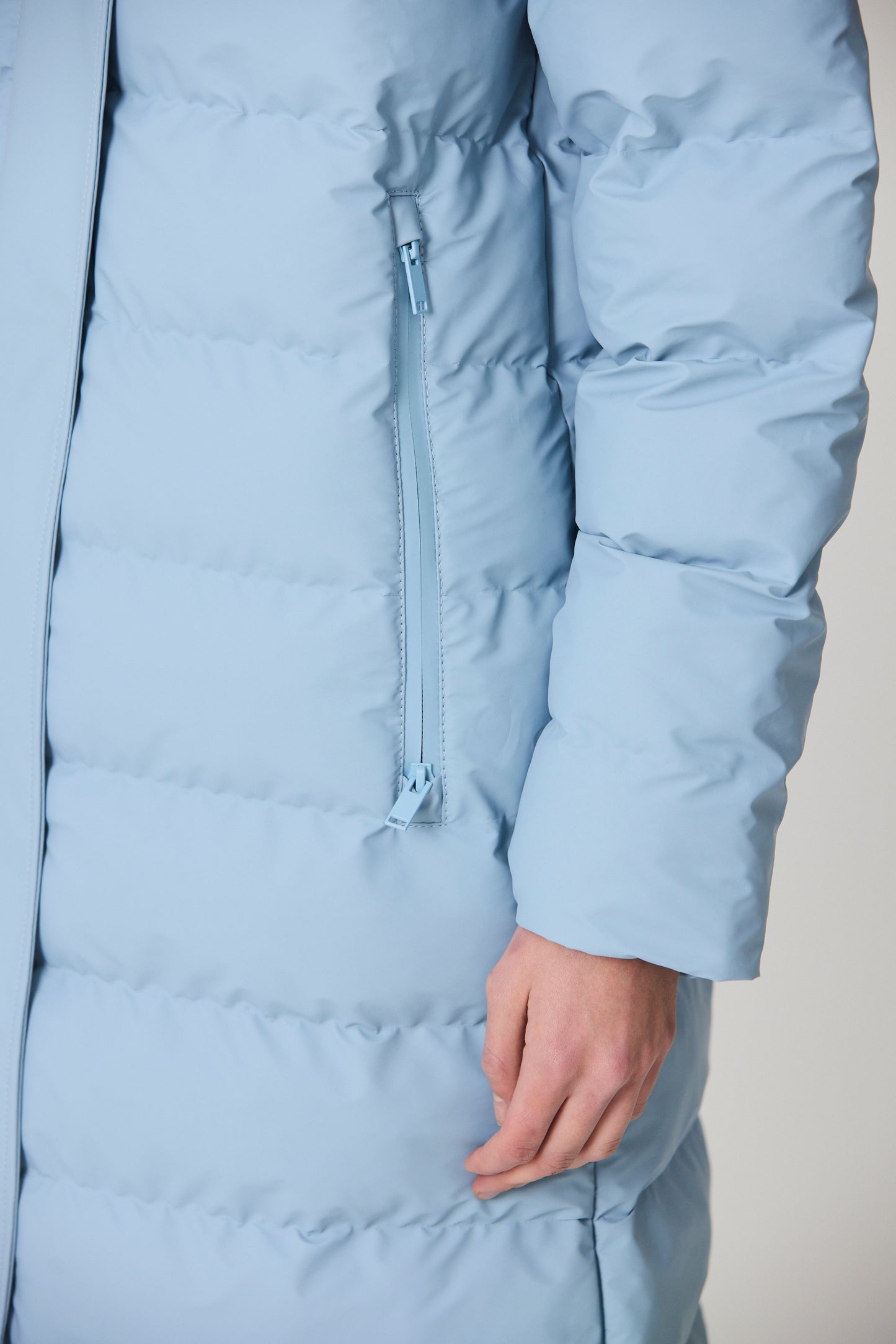 Glaze Ashley Blue Raincoat