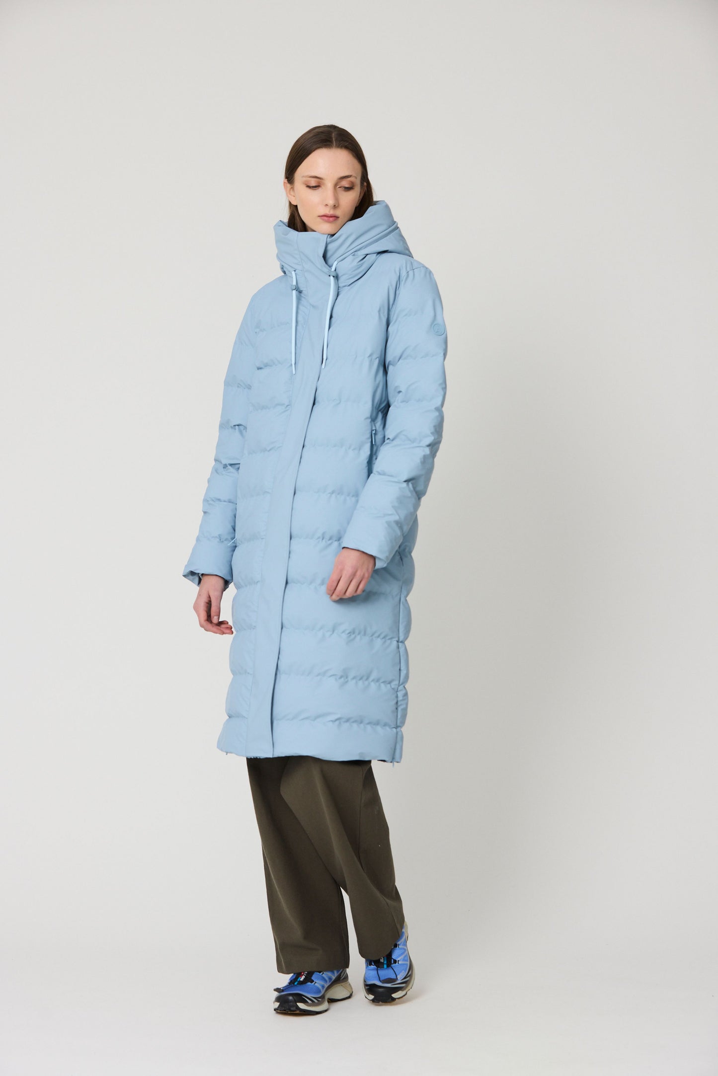 Glaze Ashley Blue Raincoat