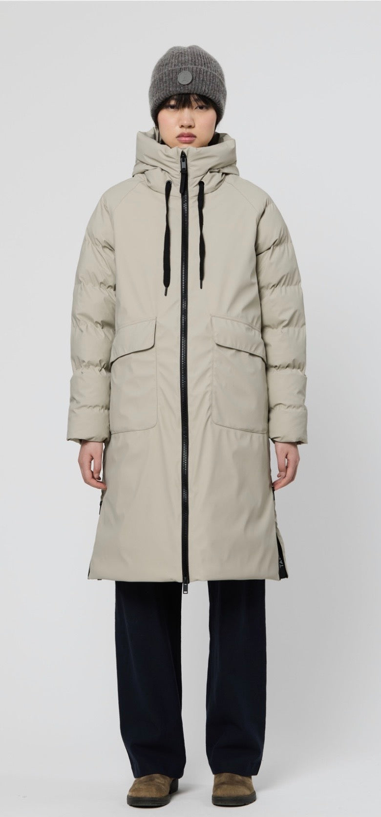Rime Stone Grey Raincoat
